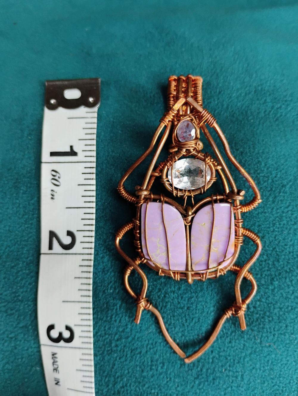 Lavender Galaxy Scarab